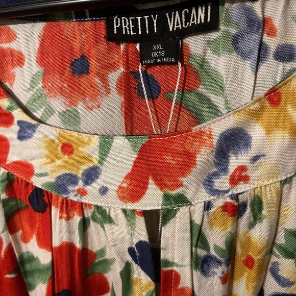 NEW WITH TAGS! *has pockets* Pretty vacant Esme flower dress XXL (18 UK) - Picture 6 of 9